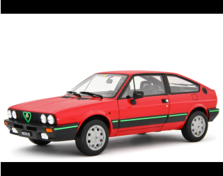 Alfa Romeo Sprint 1.5 Quadrifoglio Verde 1983 Rosso alfa Laudoracing 1:18 Resinemodell (Türen, Motorhaube... nicht zu öffnen!)